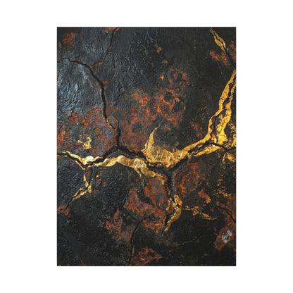 Kintsugi Broken Beauty Canvas Art