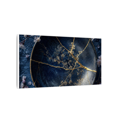 Cherry Blossom Winter Canvas Art | Kintsugi Philosophical Design