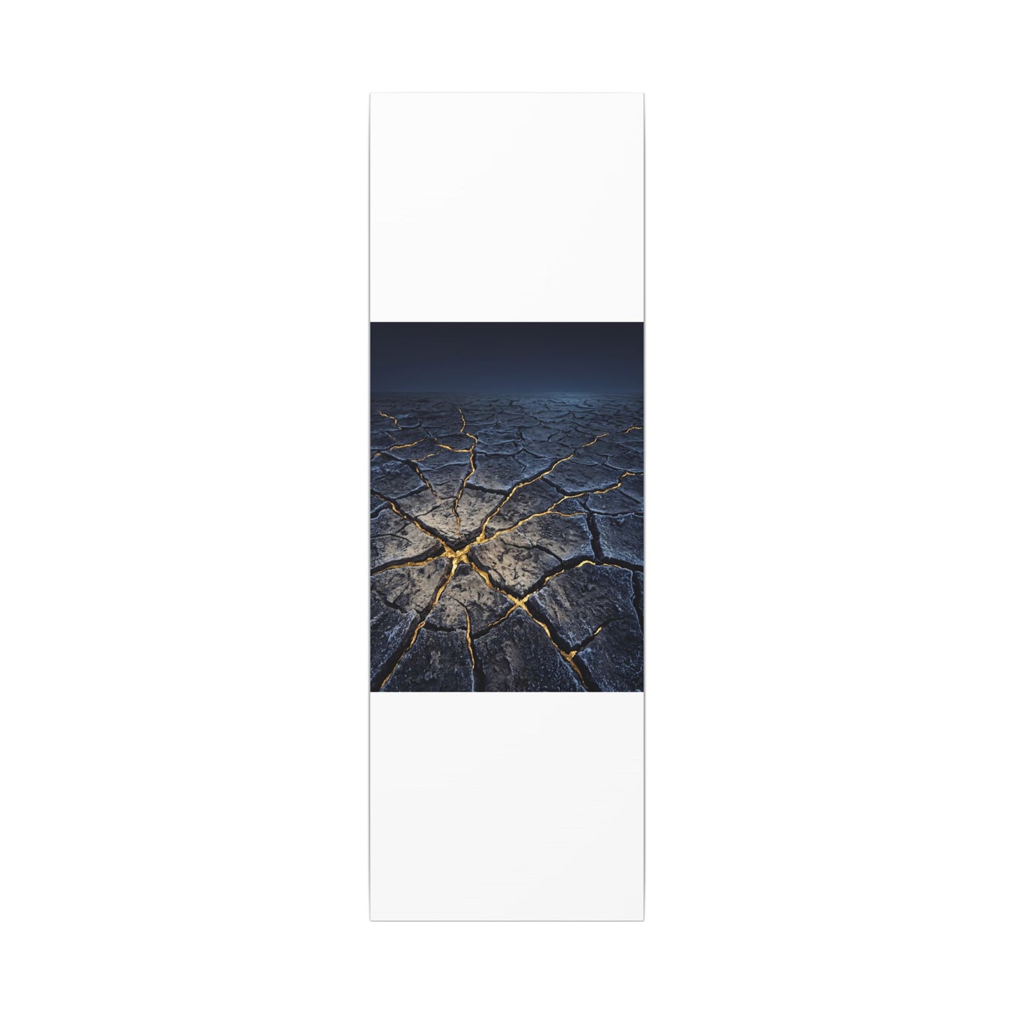 Cracked Earth Broken Beauty Canvas Art | Artful Kintsugi Art