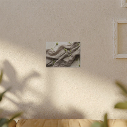 Overcast Silk Drape Canvas Art - Japandi Ma