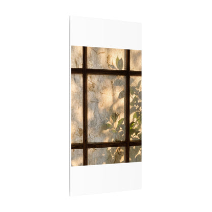 Golden Hour Shoji Screen Canvas Art - Japandi Mono No Aware