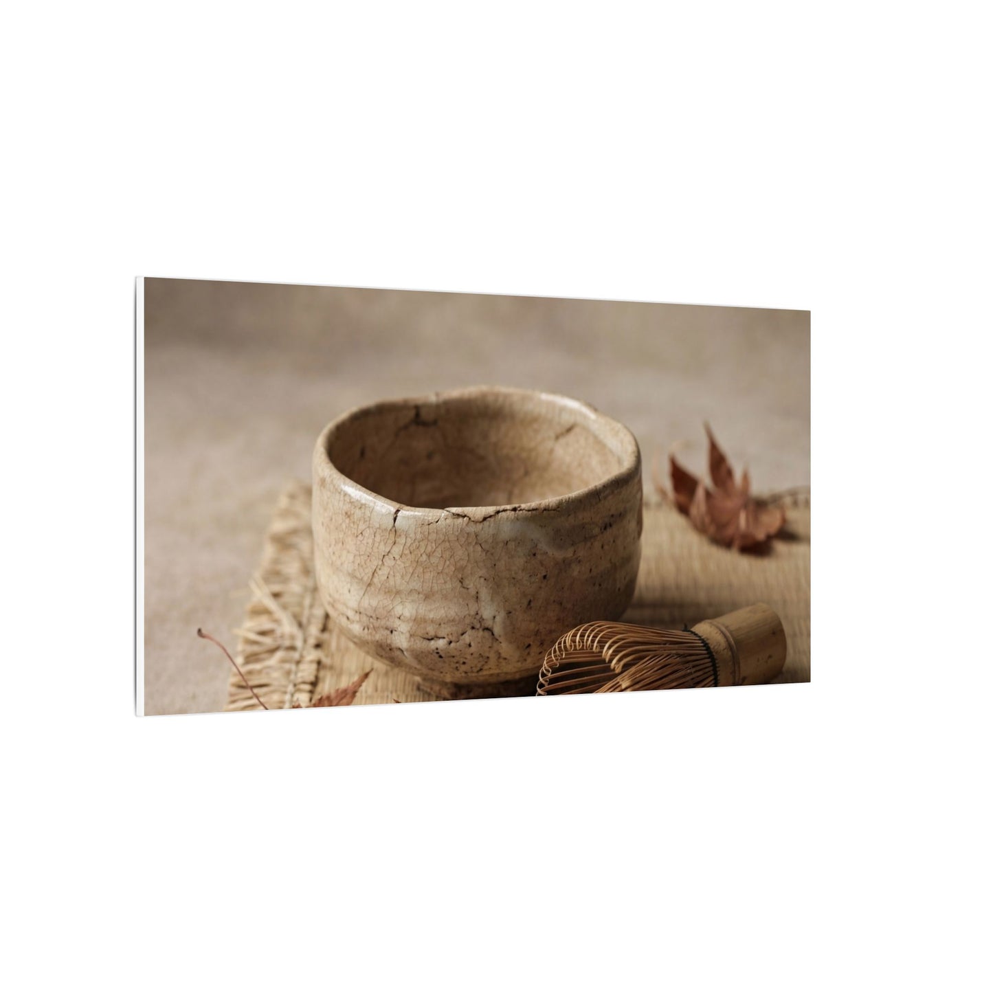 Ma Tea Ceremony Canvas Art - Japandi Texture