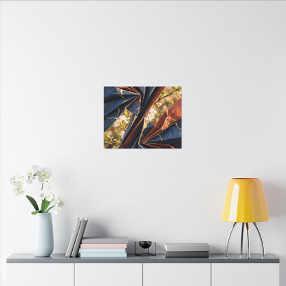 Spring Ceramic Bowl Watercolor Canvas Art | Warm Decor