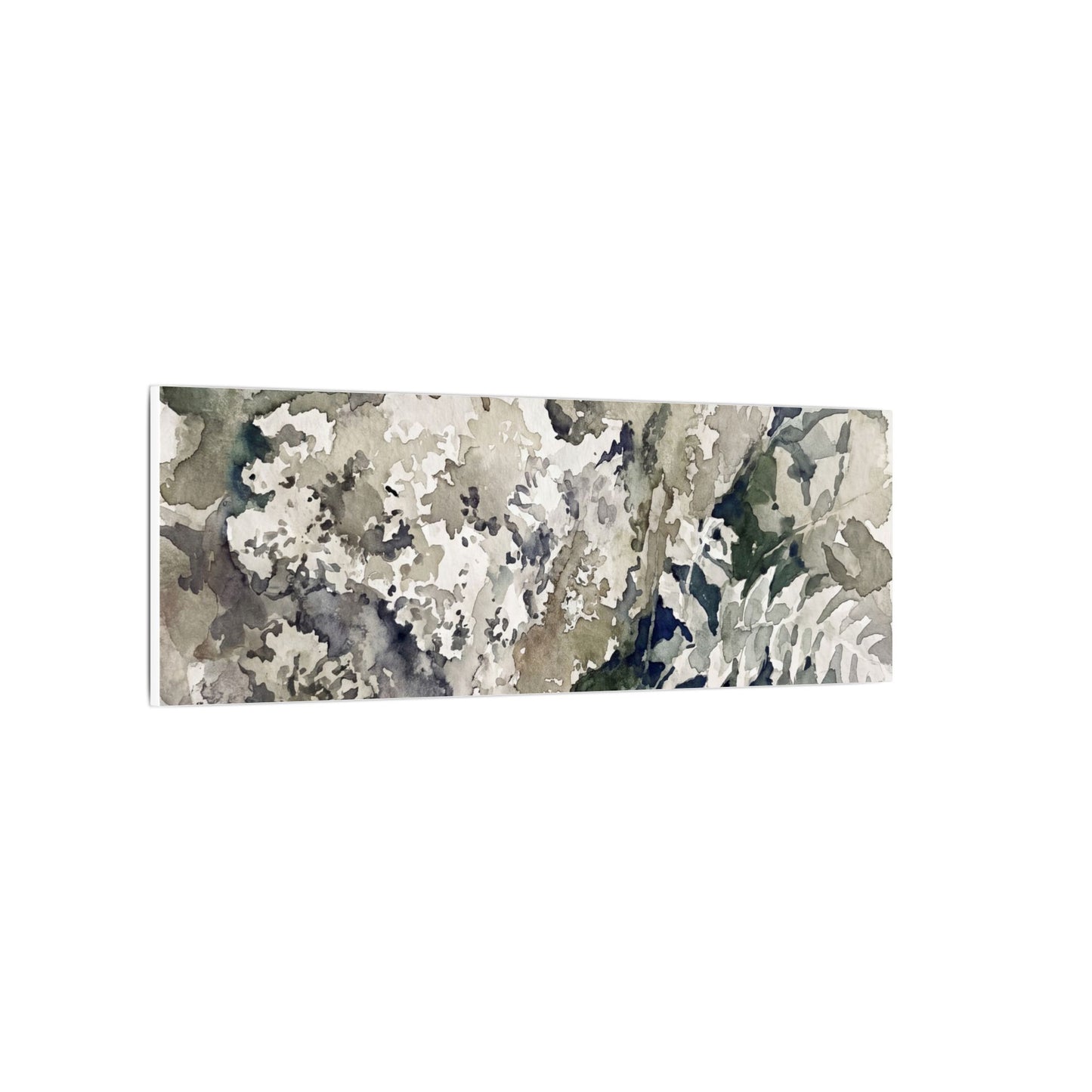 Stone Lantern Watercolor Canvas Art | Elegant Japandi Art