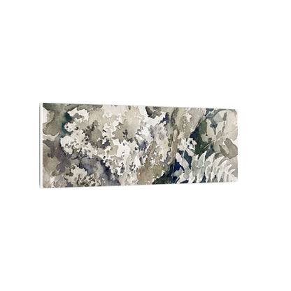 Stone Lantern Watercolor Canvas Art | Elegant Japandi Art
