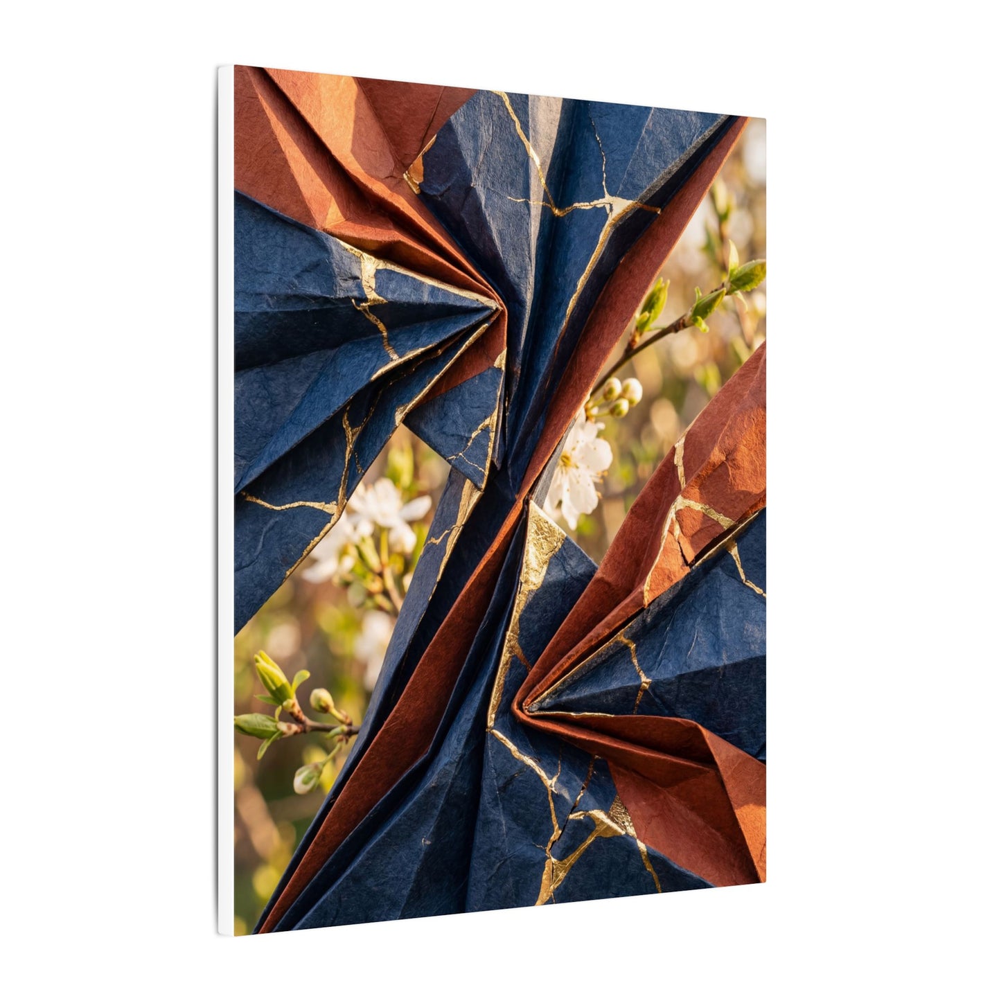 Spring Ceramic Bowl Watercolor Canvas Art | Warm Decor