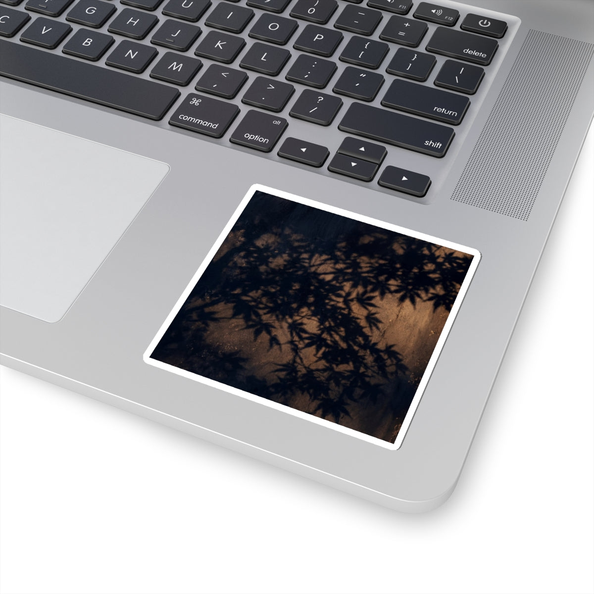 Shadow Play Sticker | Autumn Dark Japandi Shadow Zen Art