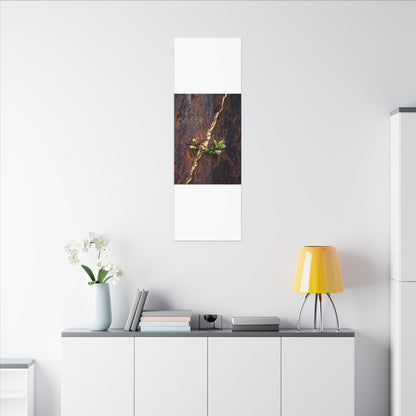 Overcast Rust Patina Canvas Art - Kintsugi Datsuzoku