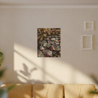 Broken Pottery Japanese Pattern Canvas Art | Elegant Japandi Art