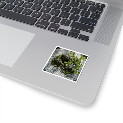Spring Ceramic Bowl Karesansui Sticker | Serene Decor