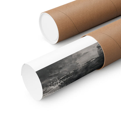 Dappled Incense Smoke Wall Art Print - Zen Seijaku