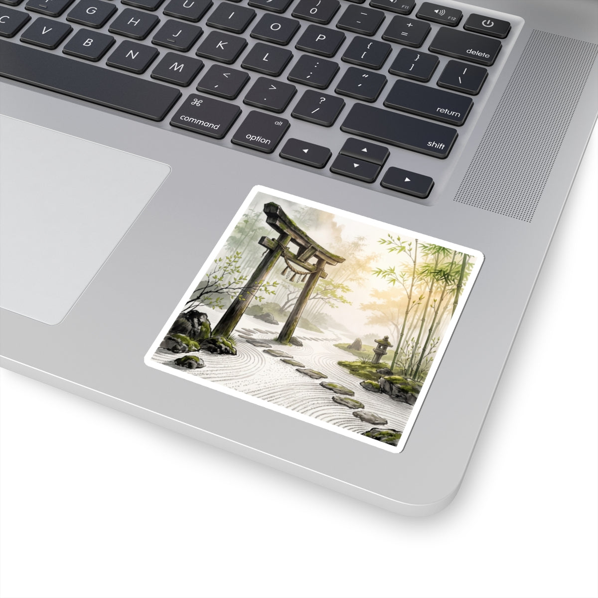 Spring Torii Gate Karesansui Sticker | Tranquil Decor