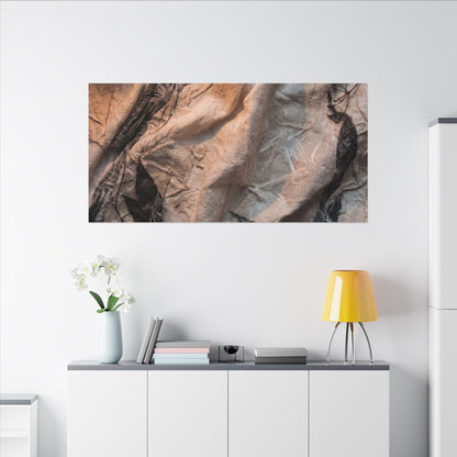 Candlelight Silk Drape Canvas Art - Japandi Mono No Aware