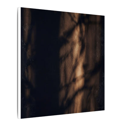 Winter Shadow Play Moody Minimal Canvas Art | Luxurious Decor