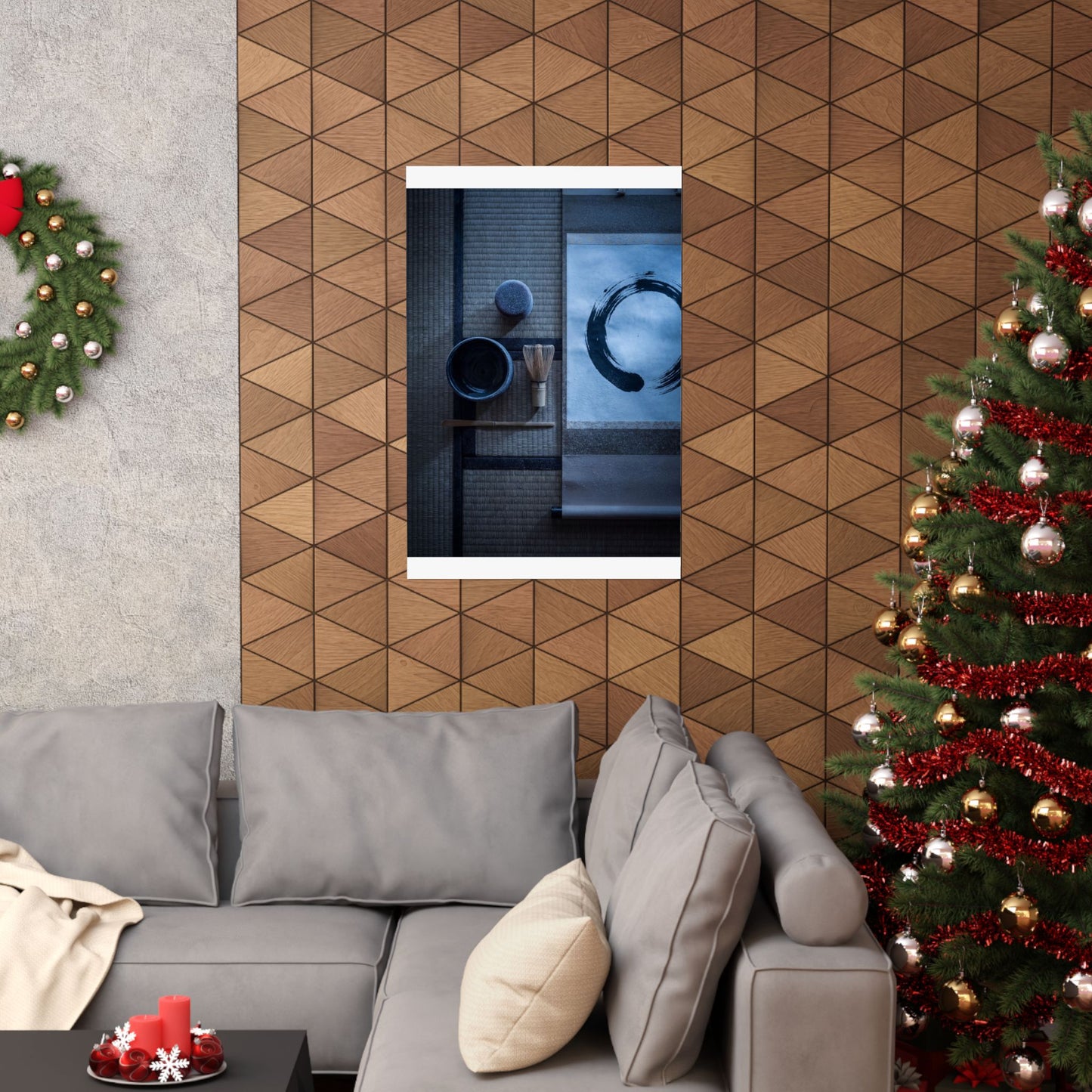 Seijaku Tea Ceremony Wall Art Print - Zen Enso