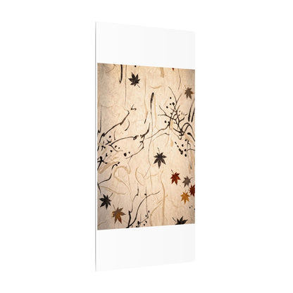 Golden Hour Shoji Screen Canvas Art - Japandi Fukinsei