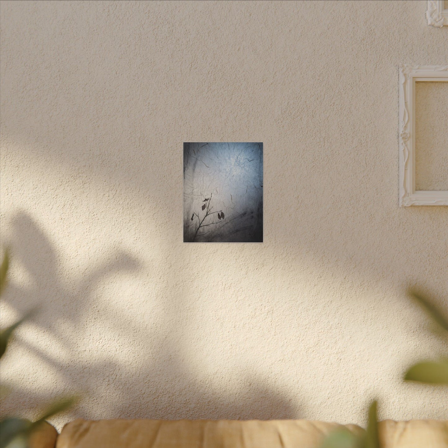 Moonlight Shoji Screen Canvas Art - Japandi Shibui