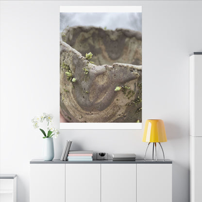 Overcast Ceramic Bowl Canvas Art - Japandi Fukinsei