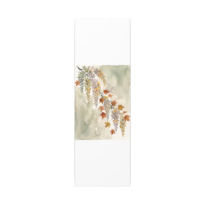 Ma Wisteria Canvas Art - Japandi Watercolor