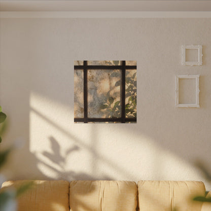 Golden Hour Shoji Screen Canvas Art - Japandi Mono No Aware