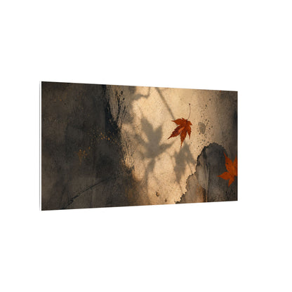 Shadow Play Texture Canvas Art | Neutral Japandi Art