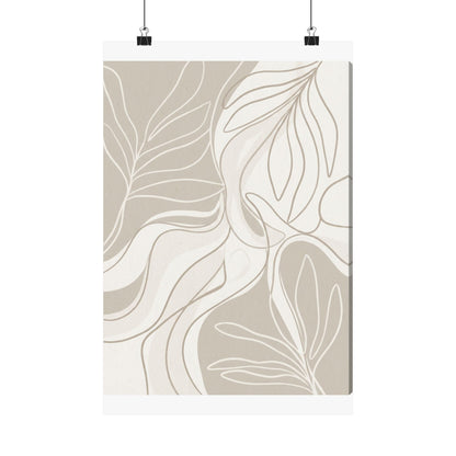Japandi Minimalist Wall Art Print Art Print