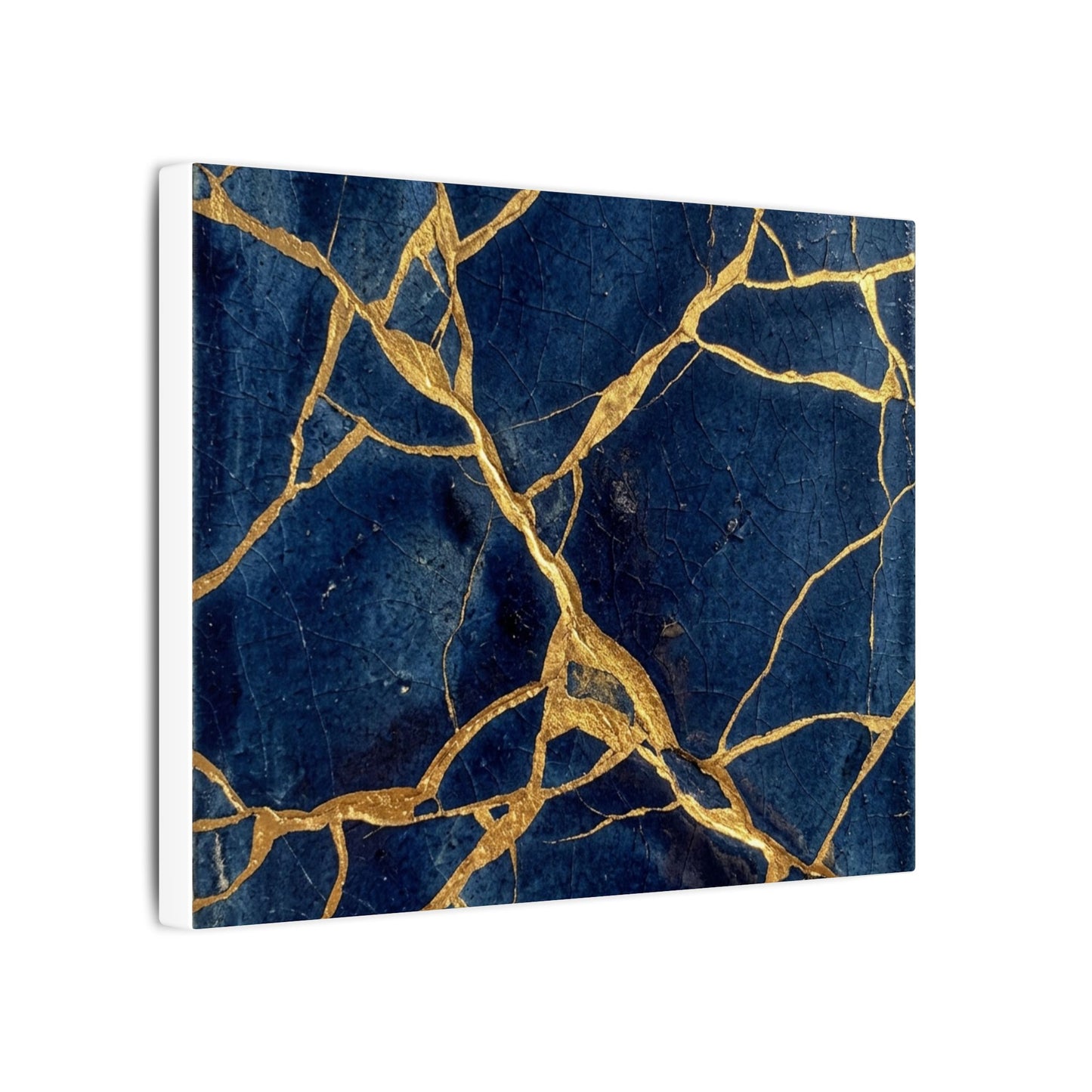 Kintsugi Crackle Canvas Art