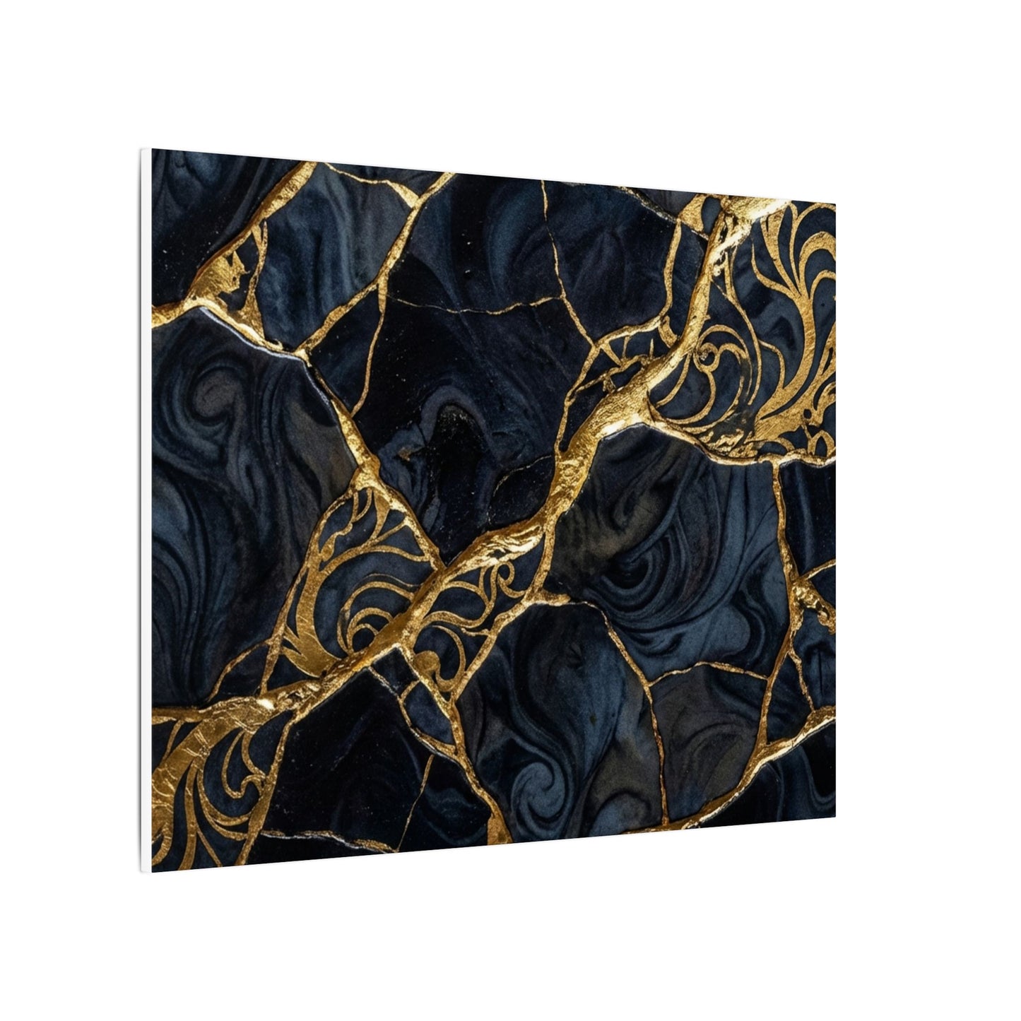 Kintsugi Gold Vein Canvas Art