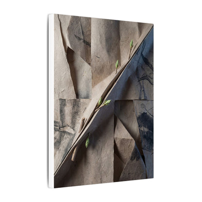 Paper Fold Canvas Art | Spring Japandi Japanese Pattern Art