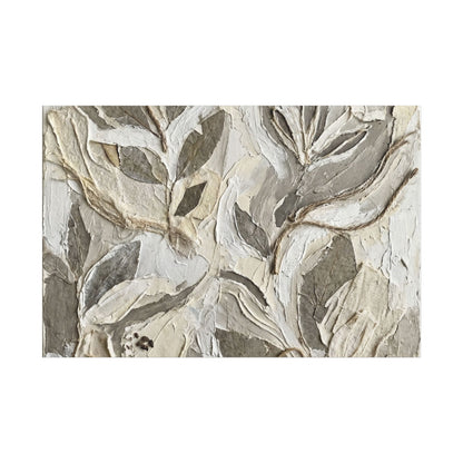 Japandi Textured Canvas Art