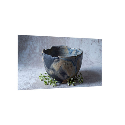 Ceramic Bowl Spring Canvas Art | Japandi Warm Design