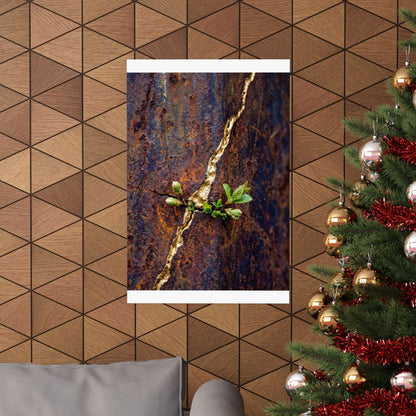 Overcast Rust Patina Wall Art Print - Kintsugi Datsuzoku