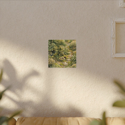 Datsuzoku Stone Lantern Canvas Art - Japandi Watercolor