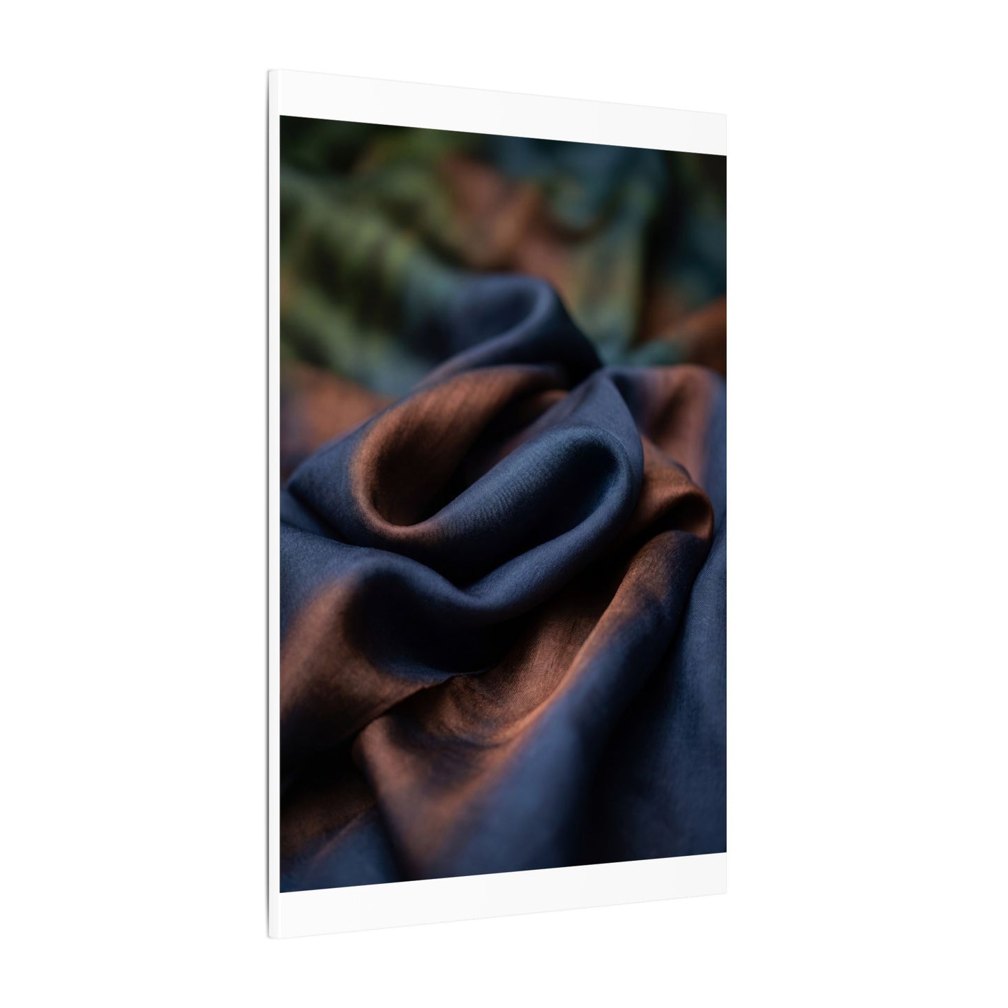 Summer Silk Drape Shadow Zen Canvas Art | Sophisticated Decor