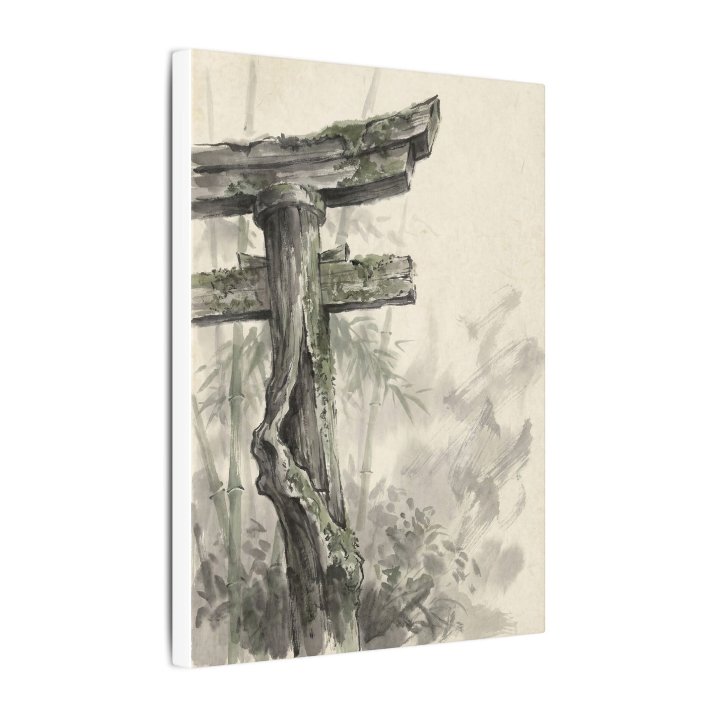 Torii Gate Summer Canvas Art | Zen Tranquil Design