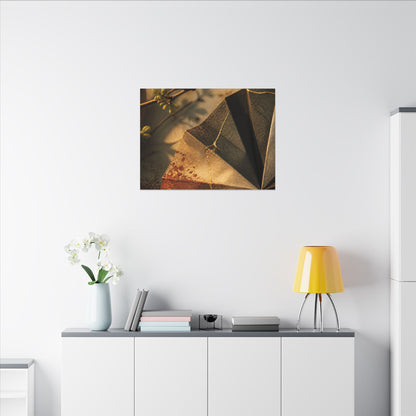 Ma Paper Fold Canvas Art - Kintsugi Broken Beauty