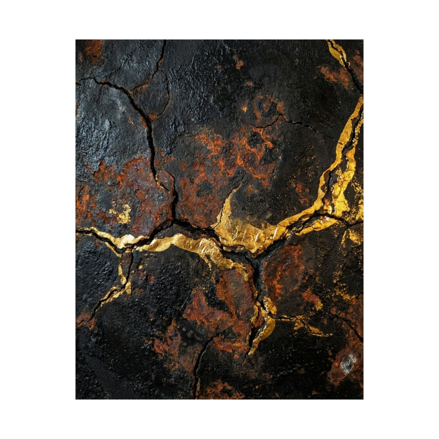 Kintsugi Broken Beauty Wall Art Print