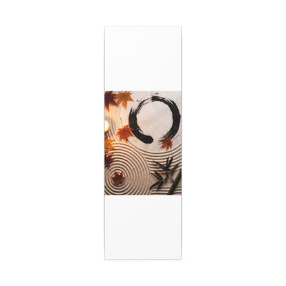 Tranquil Rock Garden Canvas Art - Enso Zen