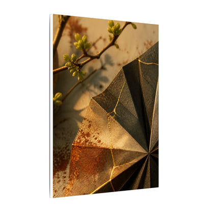 Ma Paper Fold Canvas Art - Kintsugi Broken Beauty