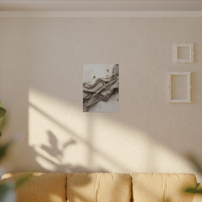 Overcast Silk Drape Canvas Art - Japandi Ma