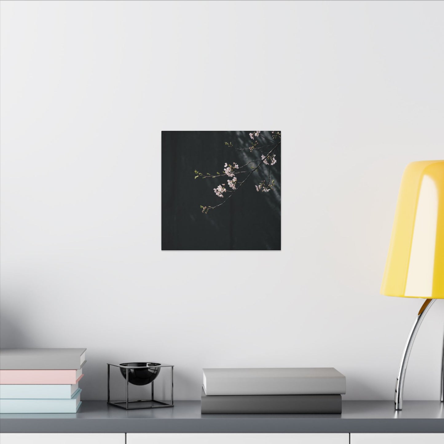 Winter Shoji Screen Texture Canvas Art | Cozy Decor