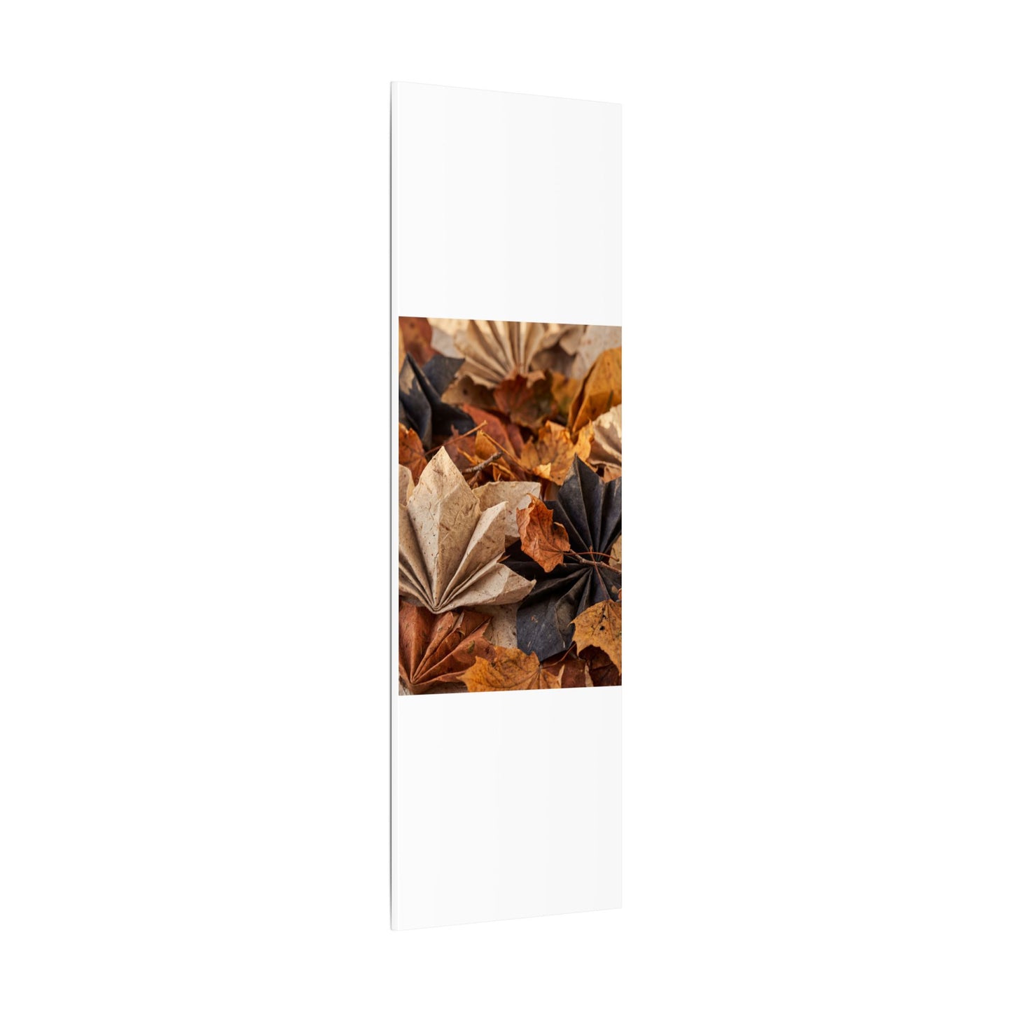 Paper Fold Texture Canvas Art | Elegant Japandi Art