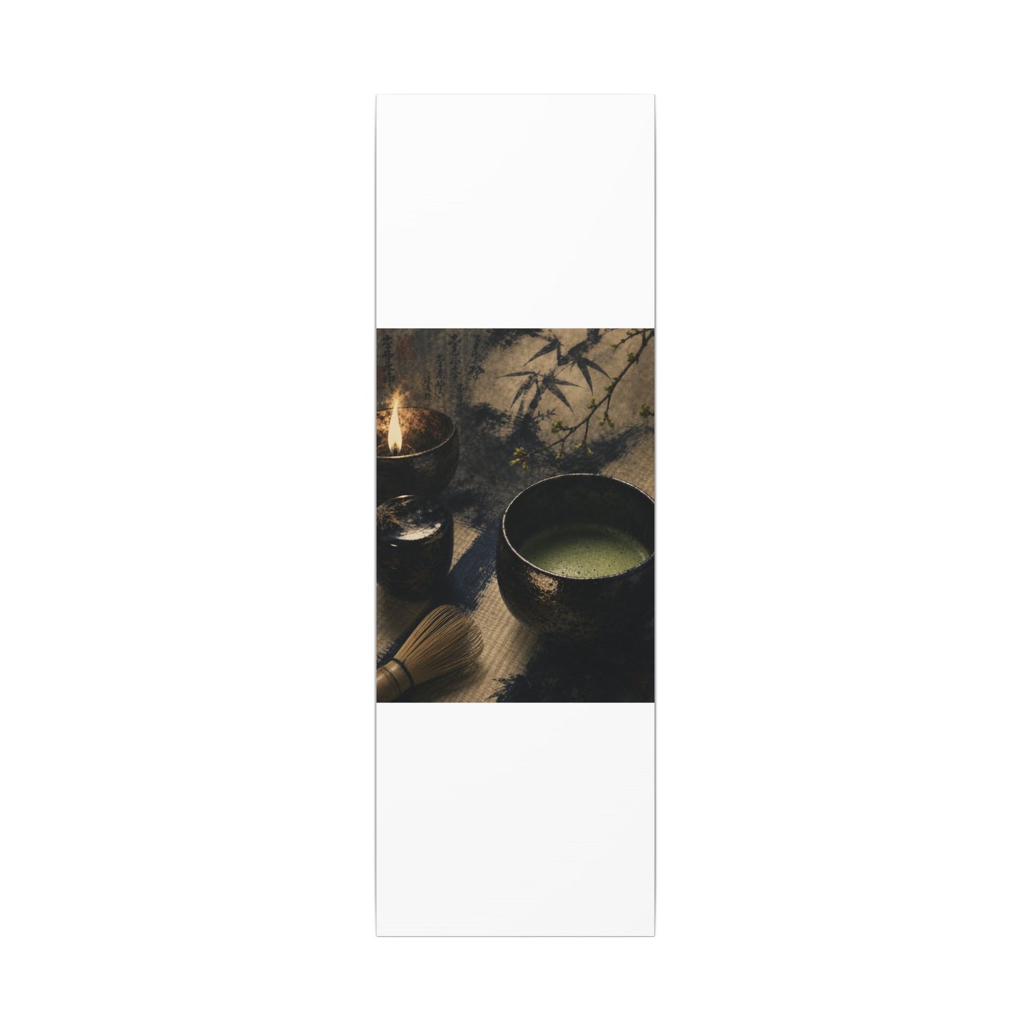 Ma Tea Ceremony Canvas Art - Zen Sumi E