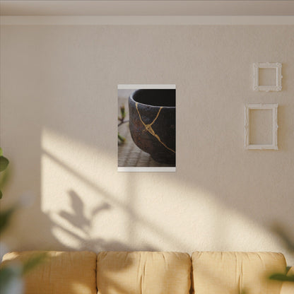 Dawn Tea Ceremony Canvas Art - Kintsugi Mono No Aware