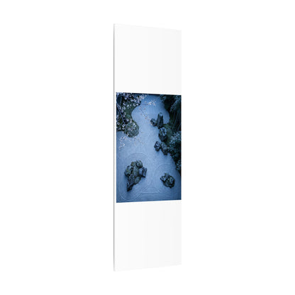 Contemplative Cherry Blossom Canvas Art - Karesansui Zen