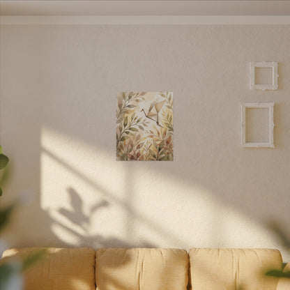 Fukinsei Paper Fold Canvas Art - Japandi Watercolor