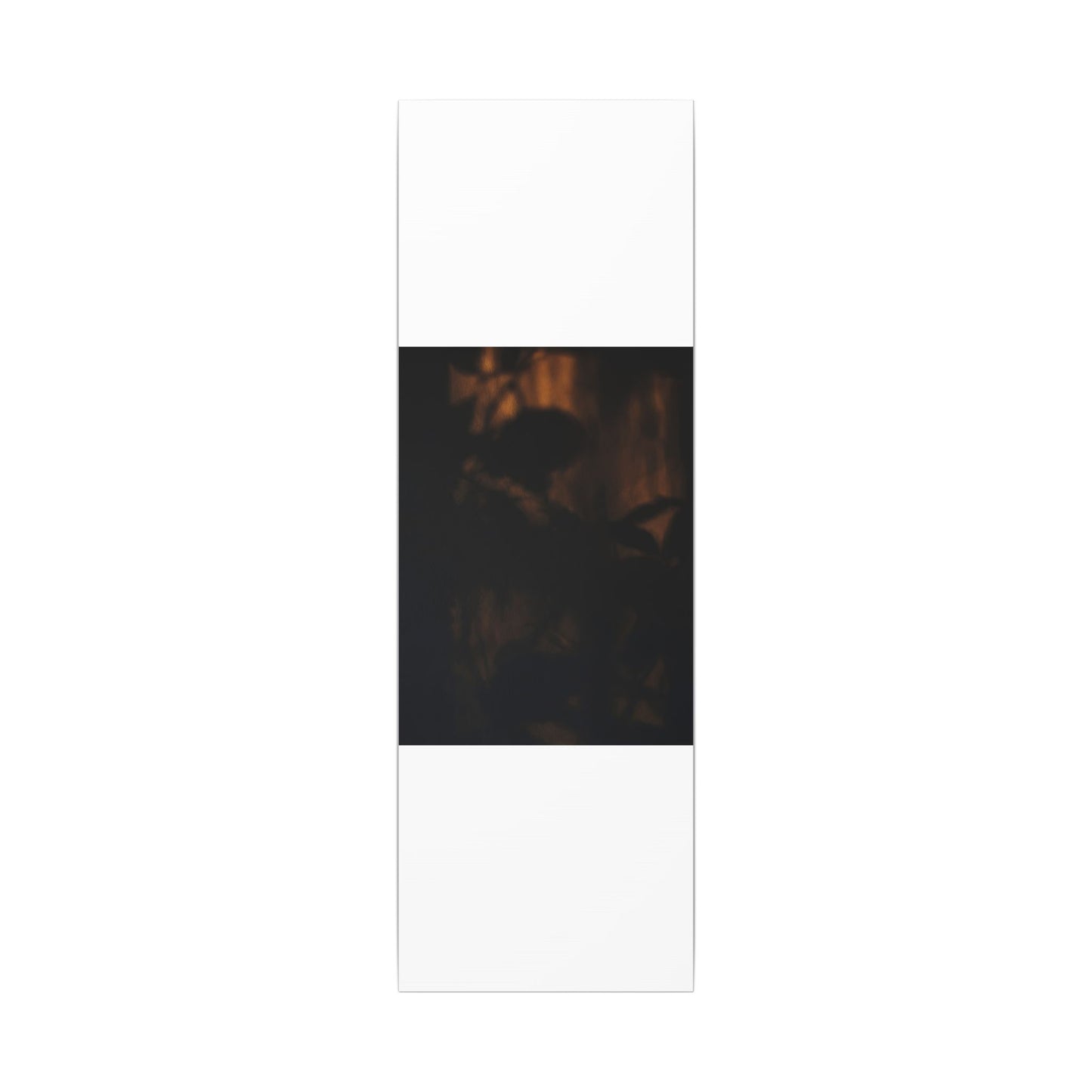 Shadow Play Summer Canvas Art | Dark Japandi Sophisticated Design