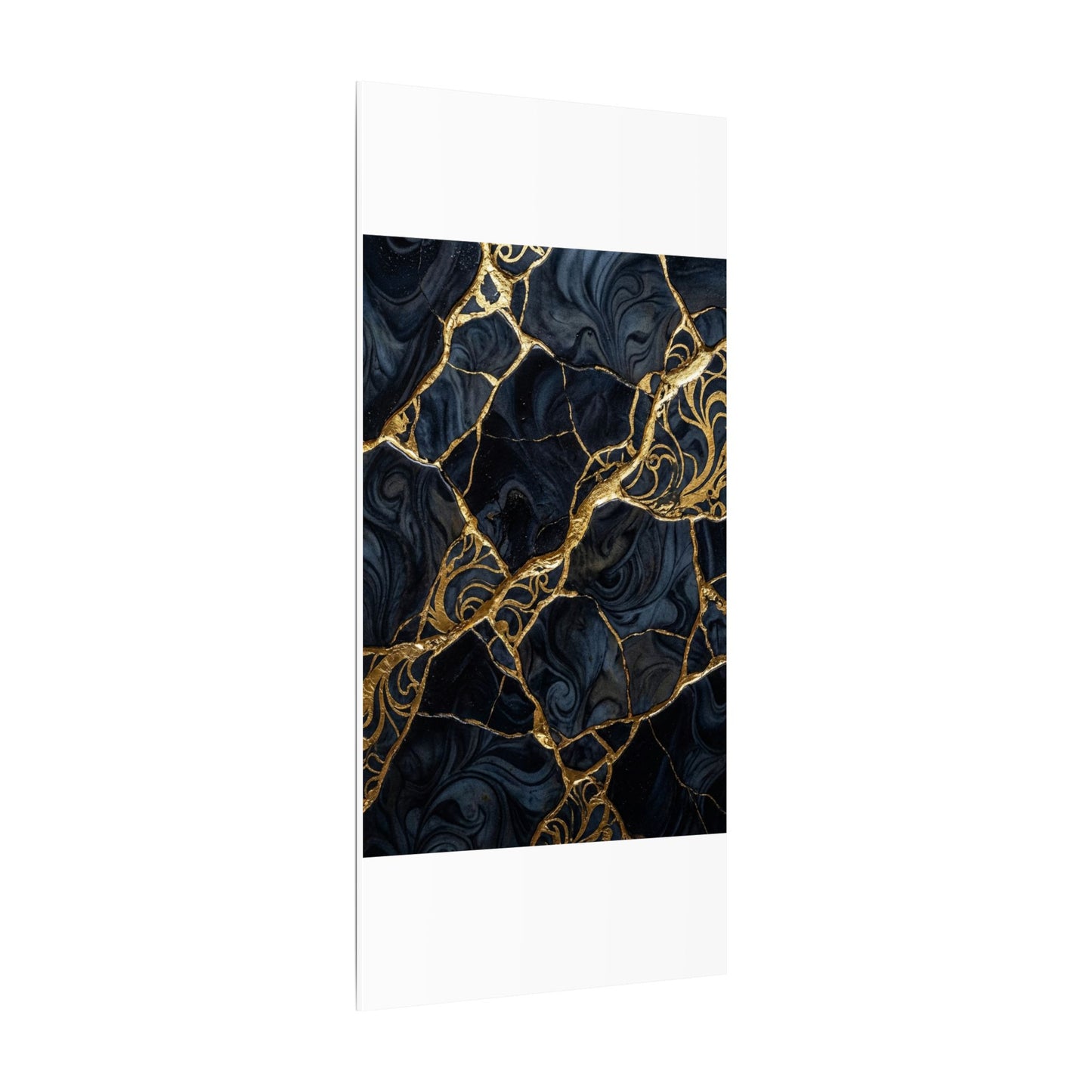 Kintsugi Gold Vein Canvas Art