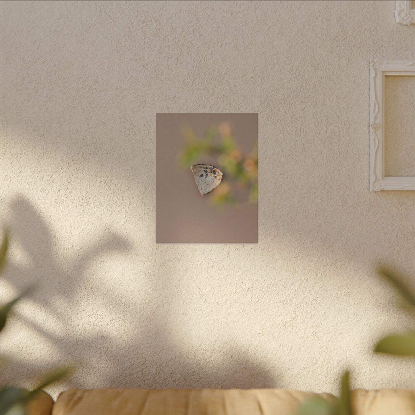 Ceramic Bowl Canvas Art | Spring Japandi Japanese Pattern Art