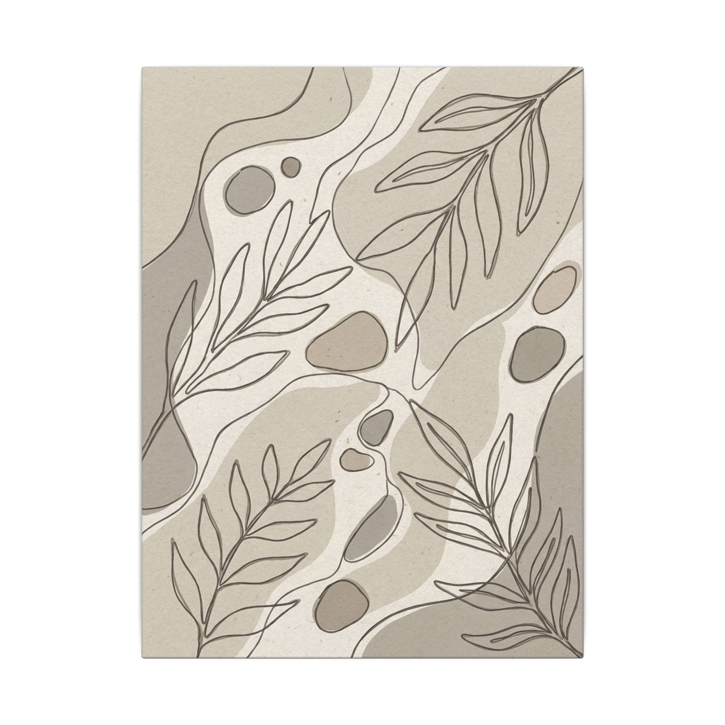 Japandi Minimal Line Canvas Art